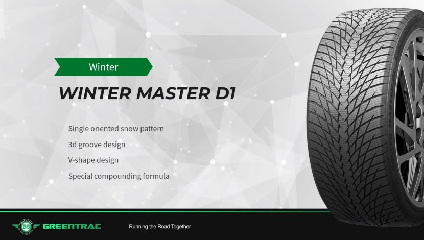 GREENTRAC Snow Tires as Winter Master D1